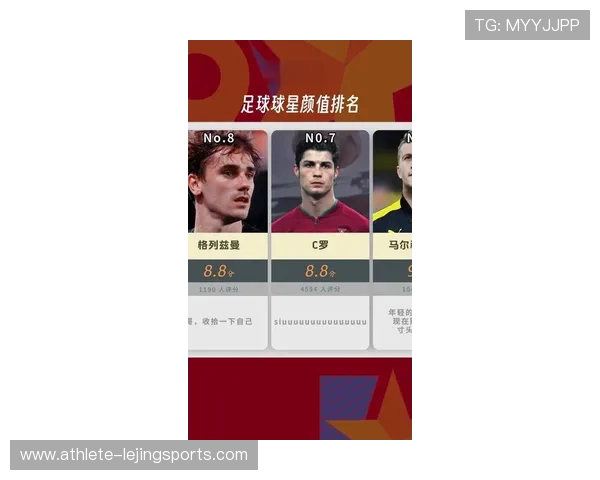 全球足球界颜值最高球员排行榜 谁是最具吸引力的球星TOP10